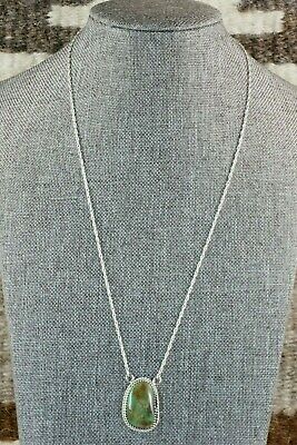 Navajo Turquoise & Sterling Silver Necklace - Annie Spencer
