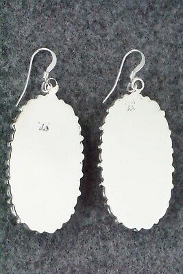 Turquoise & Sterling Silver Earrings - Gregg Yazzie