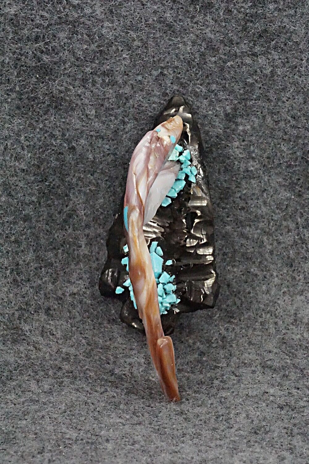 Wolf Zuni Fetish Carving - Kevin Quam