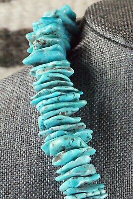 Turquoise & Sterling Silver Necklace - Louise Joe - High Lonesome Trading