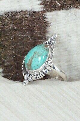 Turquoise & Sterling Silver Ring - Daniel Benally - Size 6.5 - High Lonesome Trading
