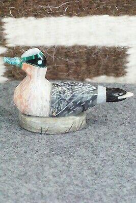Duck Zuni Fetish Carving - Darrin Boone - High Lonesome Trading