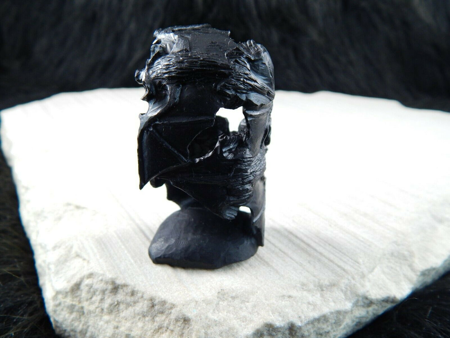 Bats Zuni Fetish Carving - Lewis Manning - High Lonesome Trading