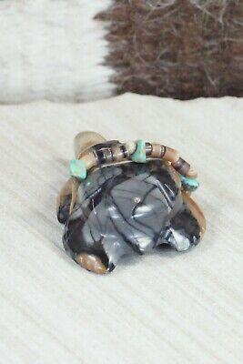 Turtle Zuni Fetish Carving - Daisy Natewa - High Lonesome Trading