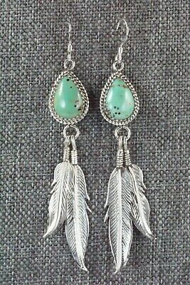 Turquoise & Sterling Silver Earrings - Judy Largo