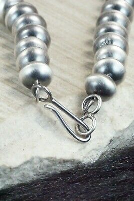 Sterling Silver Navajo Pearl Necklace - Presley Haley