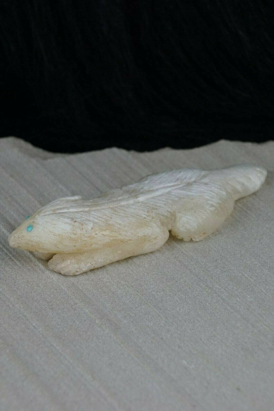 Badger Zuni Fetish Carving - Jonas Hastito - High Lonesome Trading