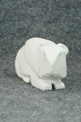 Lion Zuni Fetish Carving - Gilbert Lonjose