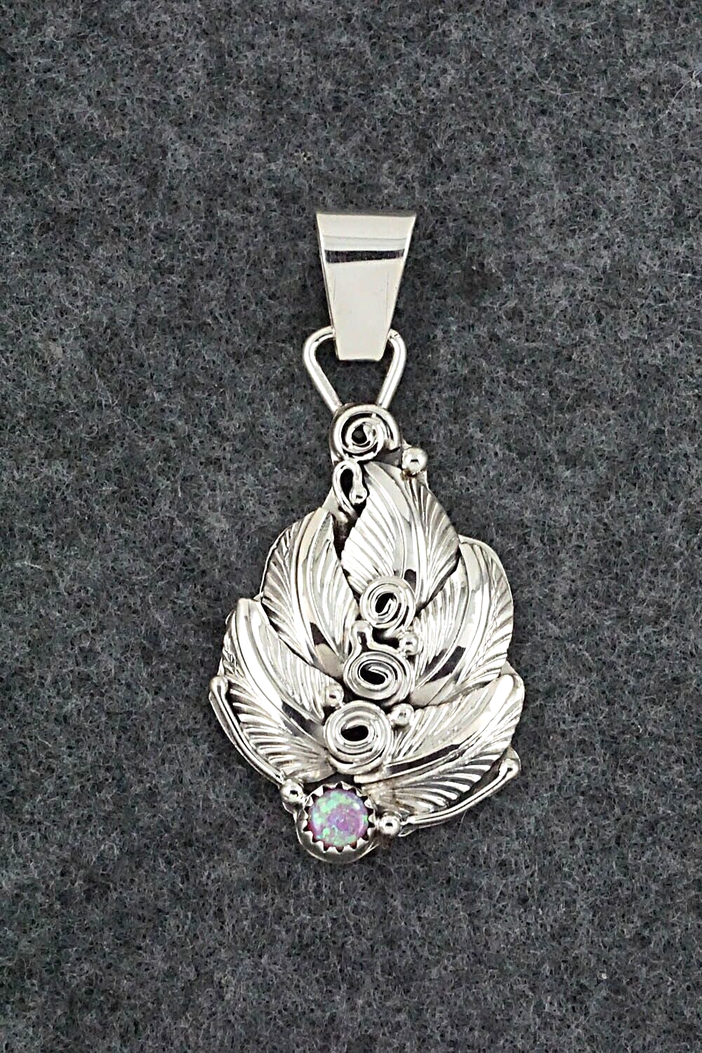 Opalite and Sterling Silver Pendant - Darrell Morgan