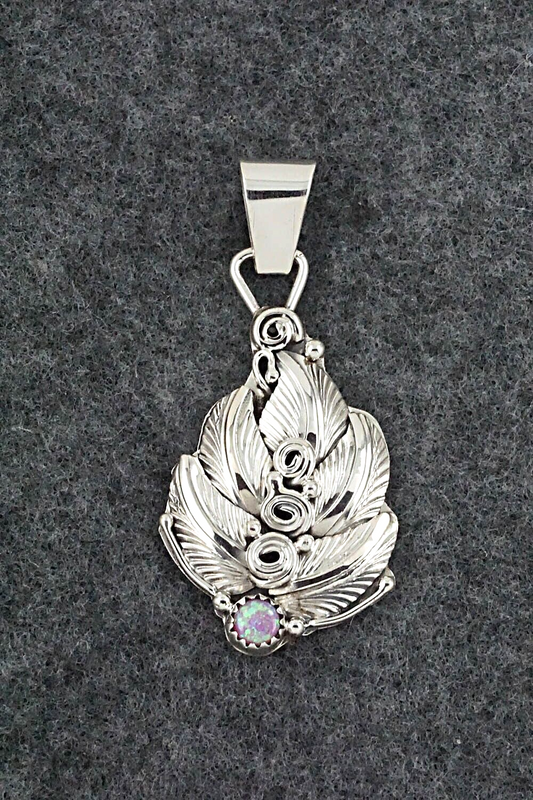 Opalite and Sterling Silver Pendant - Darrell Morgan