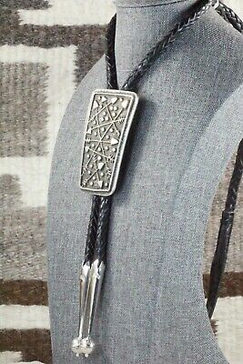 Sterling Silver Bolo Tie - Delbert Arviso