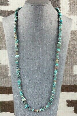 Turquoise & Sterling Silver Necklace - Navajo