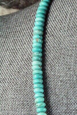 Turquoise & Sterling Silver Necklace - Navajo