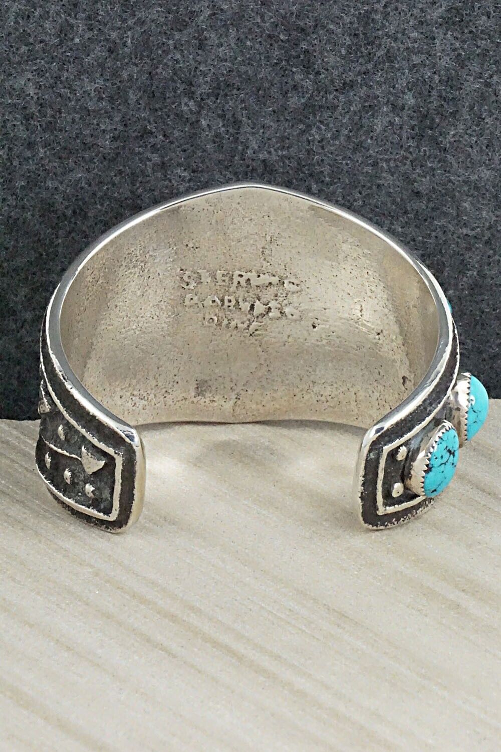 Turquoise & Sterling Silver Bracelet - Delbert Arviso