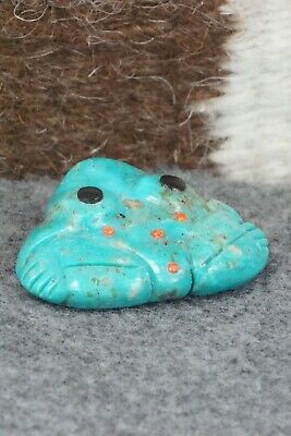 Frog Zuni Fetish Carving - Reynold Lunasee