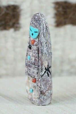 Corn Maiden Zuni Fetish Carving - Sandra Quandelacy - High Lonesome Trading