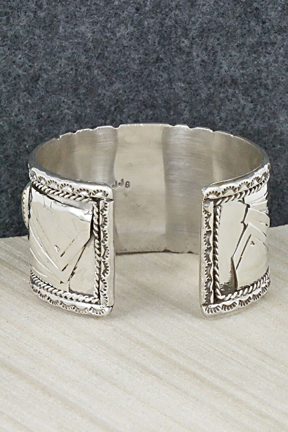 Turquoise & Sterling Silver Bracelet - Jimmy Garcia Jr.