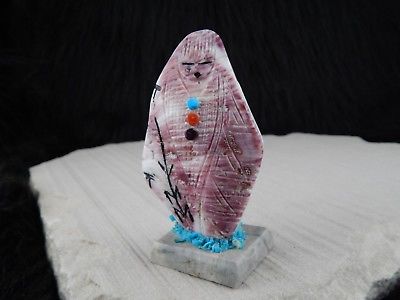 Corn Maiden Zuni Fetish Carving - Gloria Chattin - High Lonesome Trading