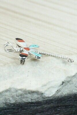 Multi Stone and Sterling Silver Pendant & Pin - Lyndon Ahiyite