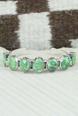 Turquoise & Sterling Silver Bracelet - Thomas Yazzie - High Lonesome Trading