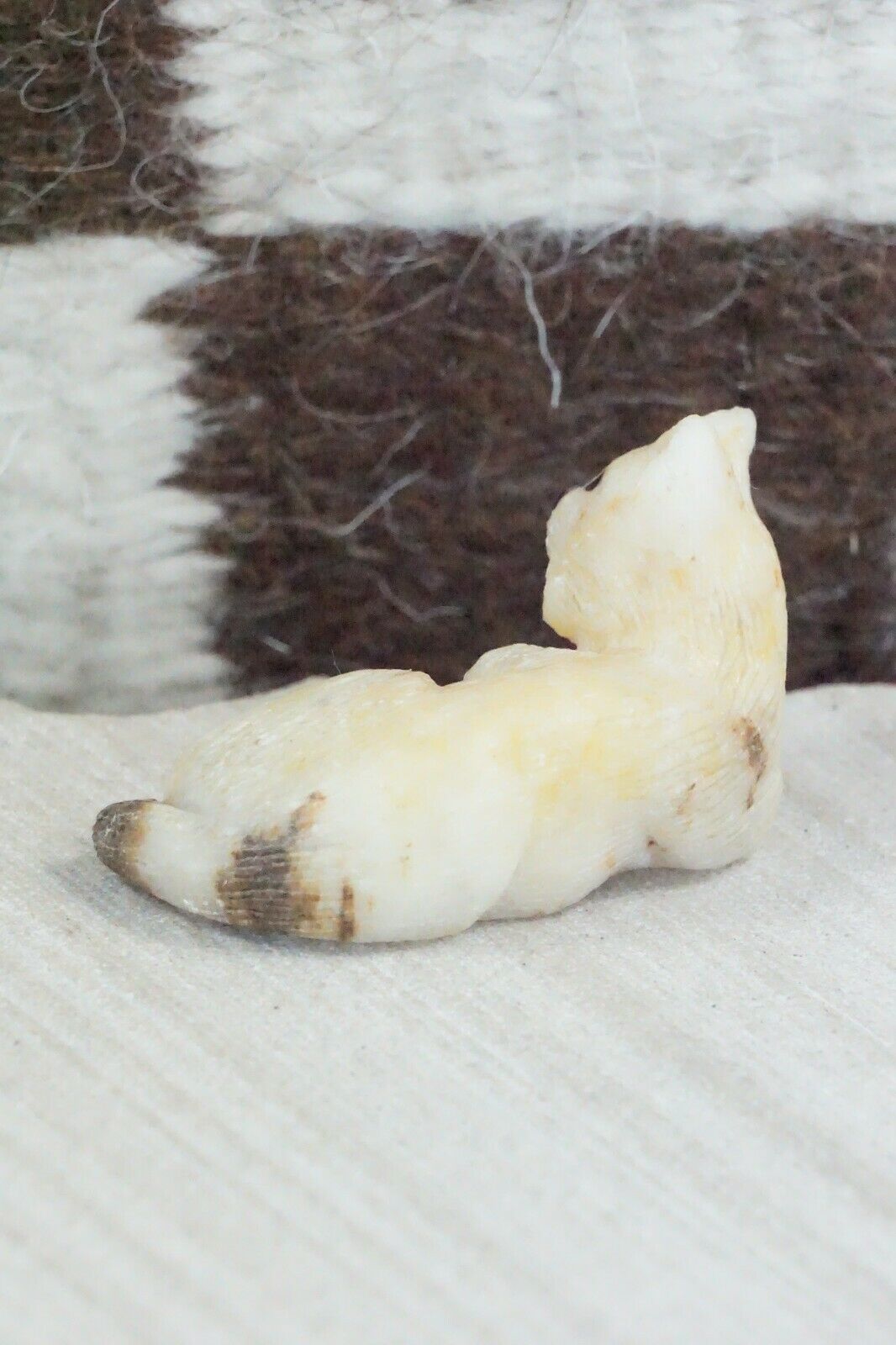 Bobcat Zuni Fetish Carving - Colin Weeka