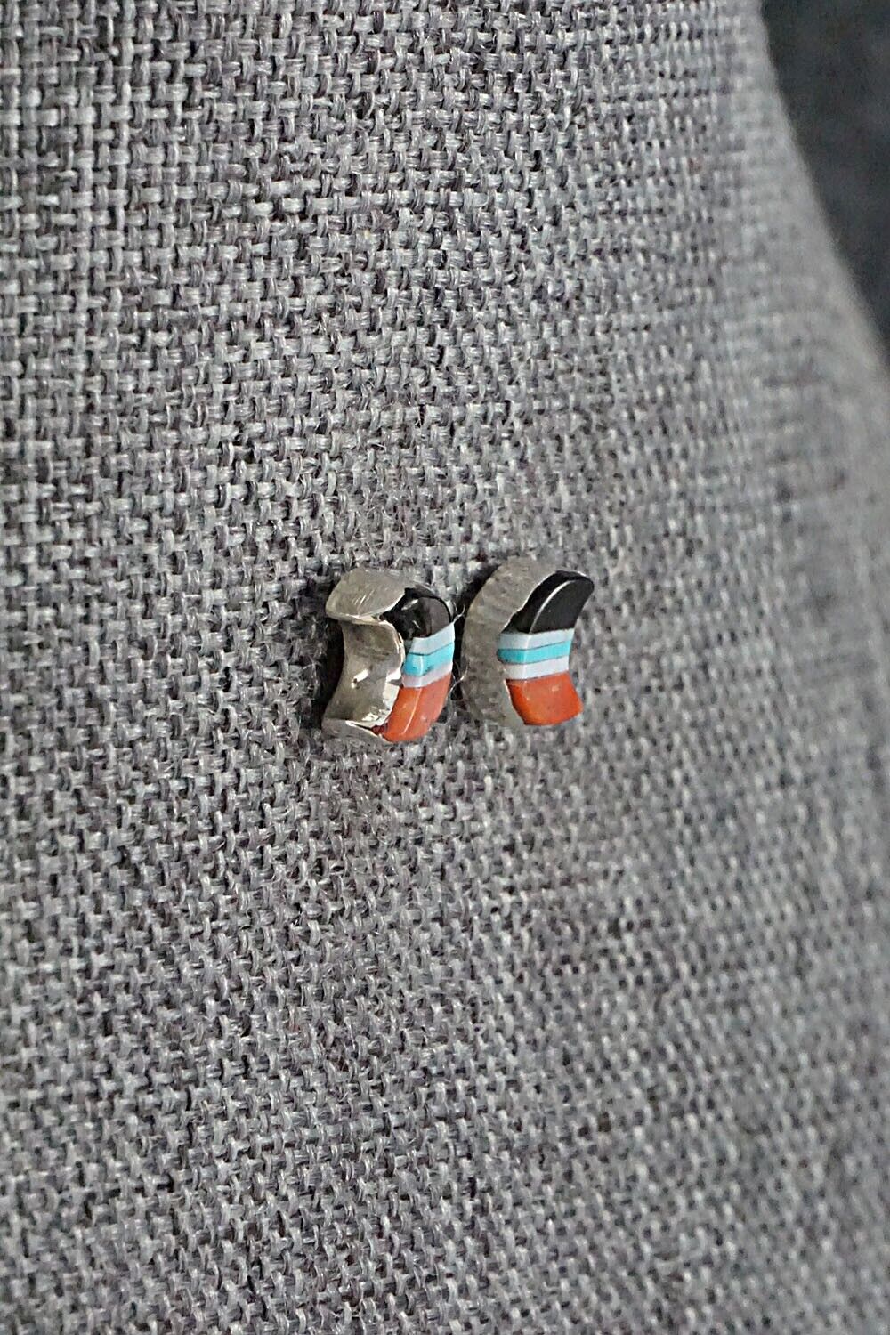 Multi Stone & Sterling Silver Earrings - Francisco Chapito