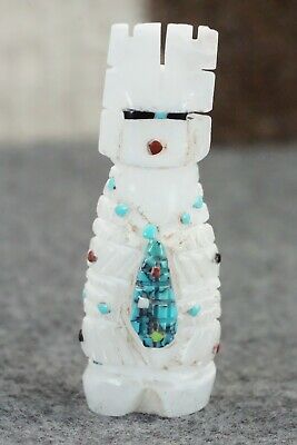 Corn Maiden Zuni Fetish Carving - Carl Etsate