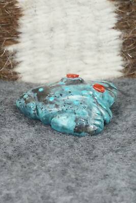 Frog Zuni Fetish Carving - Reynold Lunasee