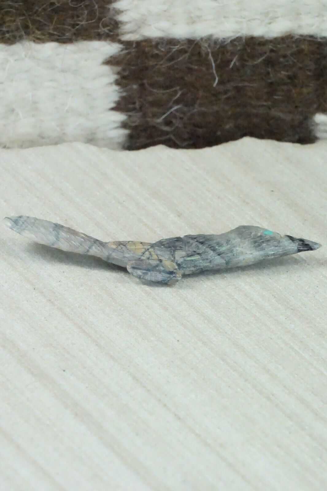 Road Runner Zuni Fetish Carving - Jonas Hustito