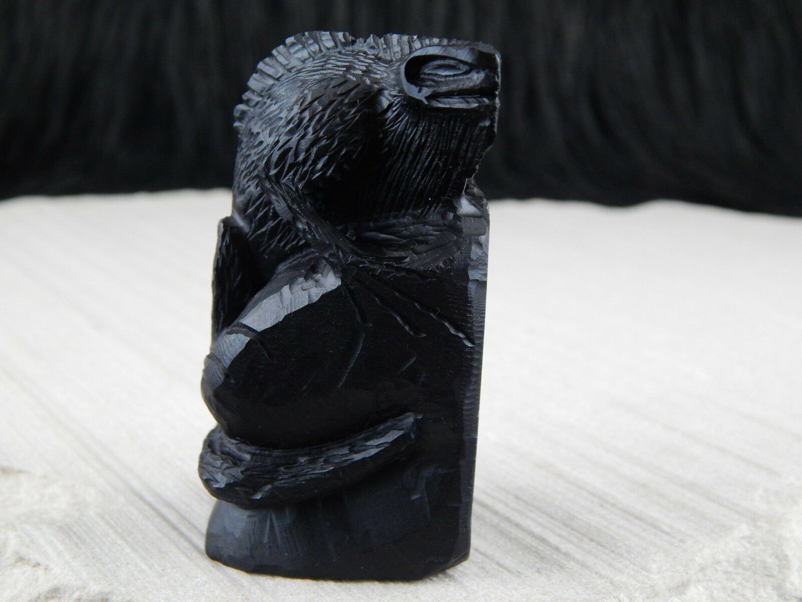 Iguana Zuni Fetish Carving - Lewis Manning - High Lonesome Trading