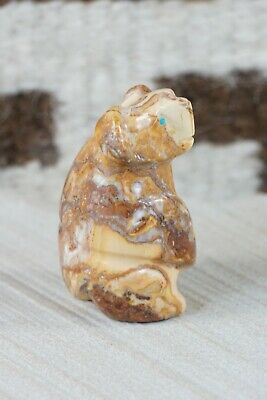 Bear Zuni Fetish Carving - Reynold Lunasee - High Lonesome Trading