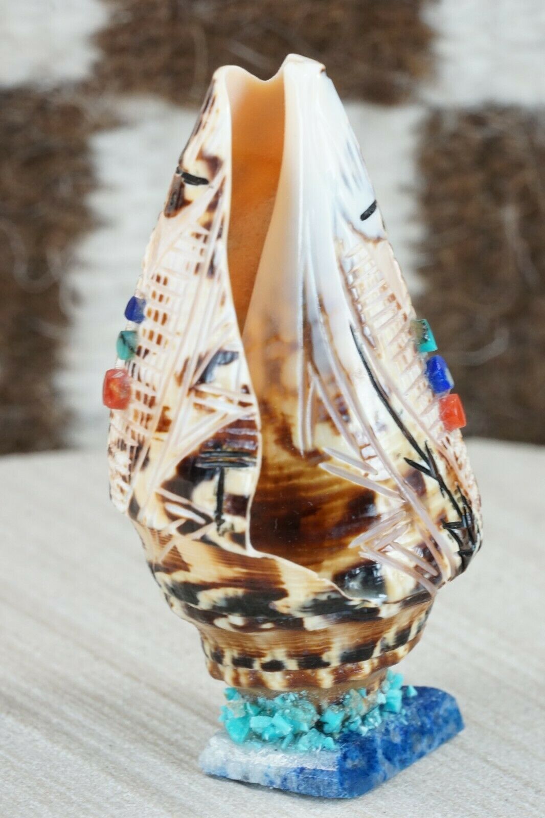 Corn Maiden Zuni Fetish Carving - Gloria Chattin
