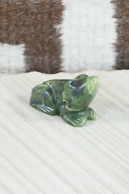 Frog Zuni Fetish Carving - Rosella Soseeah