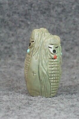 Corn Maiden Zuni Fetish Carving - Sandra Quandelacy