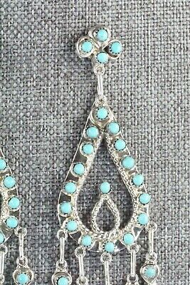 Turquoise & Sterling Silver Earrings - Wayne Johnson Jr.
