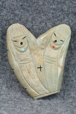 Corn Maiden Zuni Fetish Carving - Sandra Quandelacy