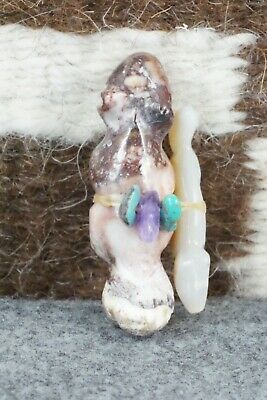 Mountain Lion Zuni Fetish Carving - Daisy Natewa