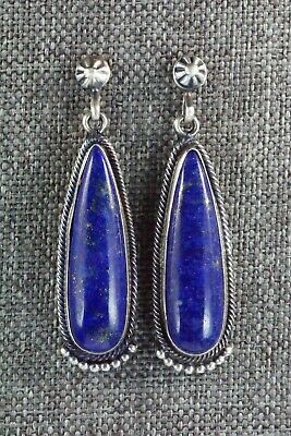 Lapis & Sterling Silver Earrings - Verley Betone