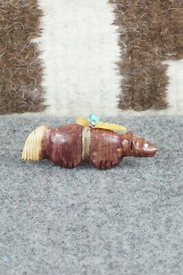 Wolf Zuni Fetish Carving - Peter Gasper