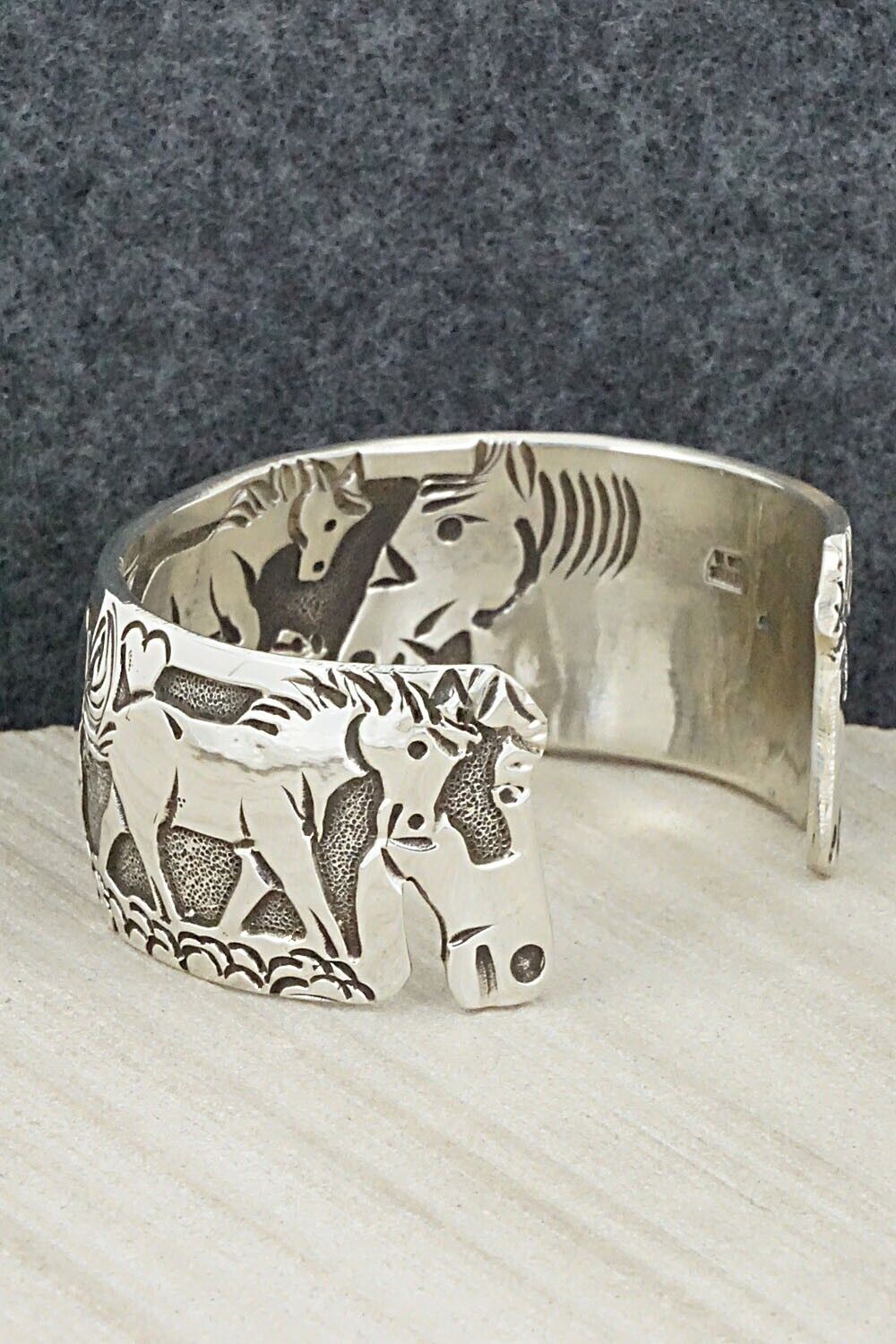 Sterling Silver Bracelet - Lloyd Becenti