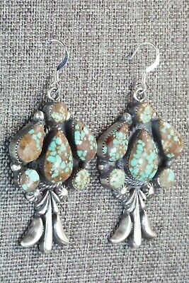Turquoise & Sterling Silver Earrings - Bobby Platero