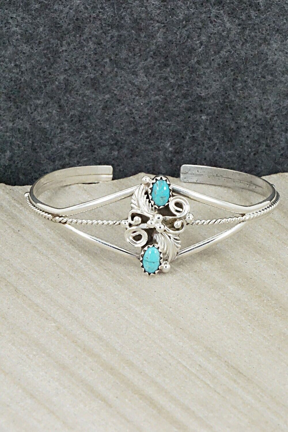 Turquoise & Sterling Silver Bracelet - William Begay