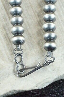 Sterling Silver Navajo Pearl Necklace & Earrings - Preston Haley