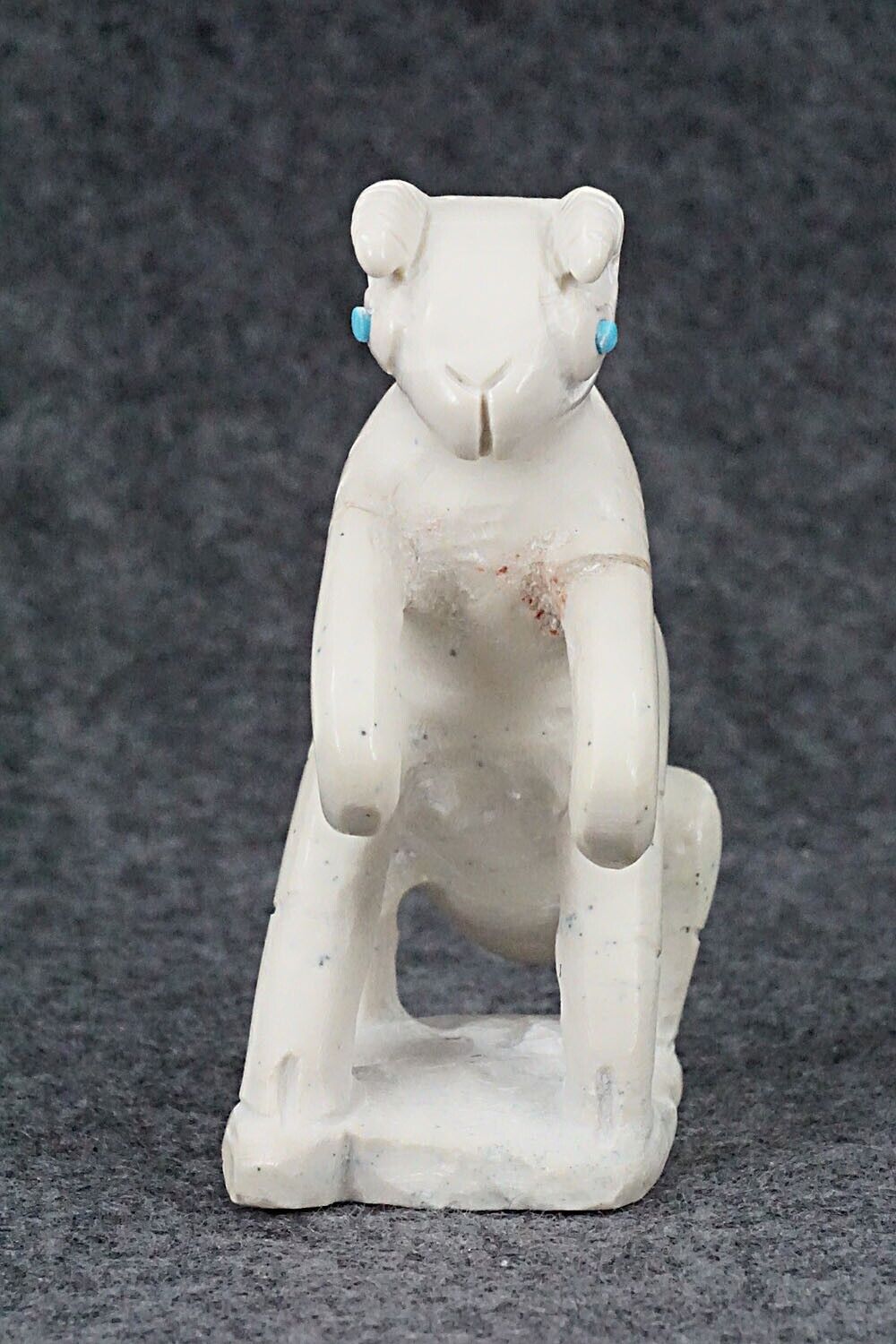 Praying Mantis Zuni Fetish Carving - Colton Kaamasee