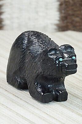 Bear Zuni Fetish Carving - Mike Tucson