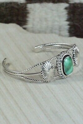 Turquoise & Sterling Silver Bracelet - Annie Spencer
