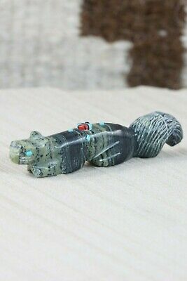 Wolf Zuni Fetish Carving - Danette Laate - High Lonesome Trading