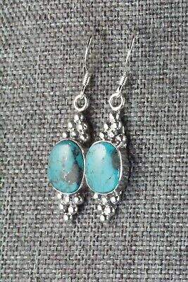 Turquoise & Sterling Silver Earrings - Judy Largo