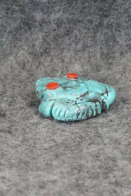 Frog Zuni Fetish Carving - Reynold Lunasee