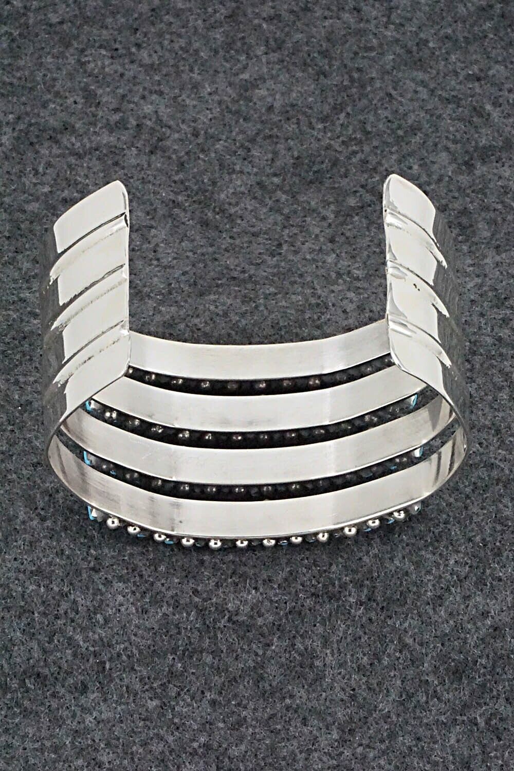 Turquoise & Sterling Silver Bracelet - Veronica Martza
